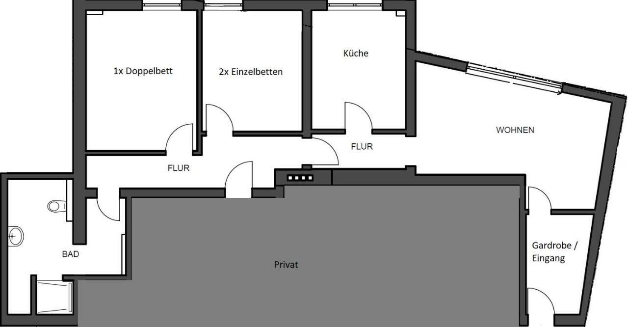 Апартаменты Alte Tankstelle Strassenhaus Экстерьер фото